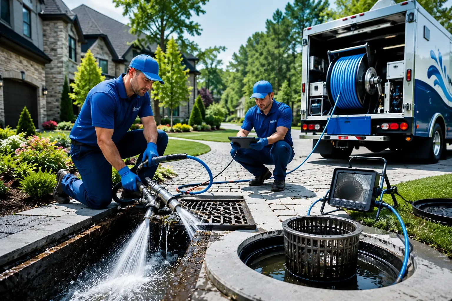 Local outdoor drain cleaning professionals in Knoxville, IL